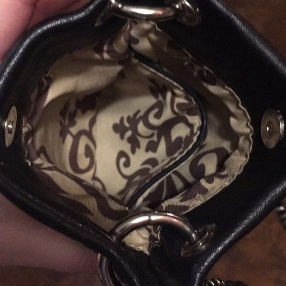 SS Country Diamond Cross Brown leather small bag - Picture 7 of 16